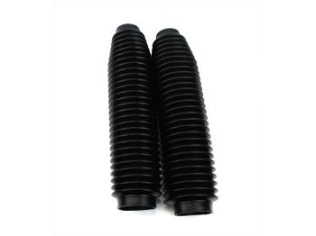 Bellows set telescopic fork Polisport black 41 x 55mm 340mm