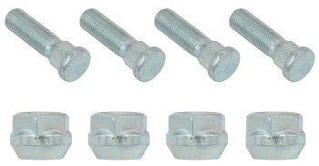 Bronco Bultar och Muttrar till Spacerplattor M12 x 1.25 x 42mm (4st)