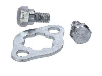 Locking plate and bolt front sprocket for Honda MB8, NT, MT8, MTX, MT