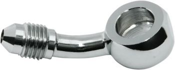 BANJO FITTING AN3 CHROME