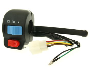right-hand switch assy w/ brake lever for front drum brake