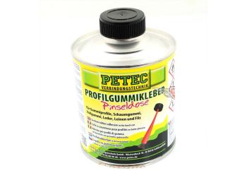 Adhesive profile rubber 350 g brush can for car, caravan, boat