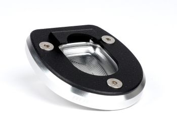 Side stand foot enlarger -MOTO NOSTRA, silver- Vespa GT, GT L, GTS 125-300, GTV, GTS 125-300 Super