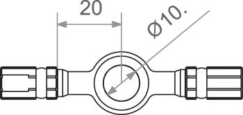 BANJO CONNECTOR M10 SL