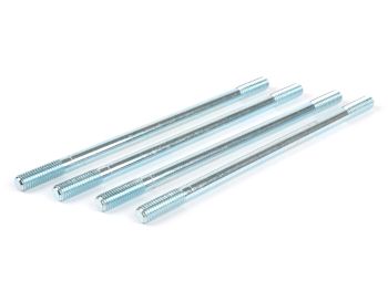 Stud set - M8 x 163mm -M8 x 163mm -BGM ORIGINAL- (used for cylinder Vespa PX200 (VSX1T), Cosa200 (VSR1T), Rally180 (VSD1T), Rally200 (VSE1T), SS180 (VSC1T), GS160 / GS4 (VSB1T), Lambretta (LI, LIS, SX, TV, DL, GP)