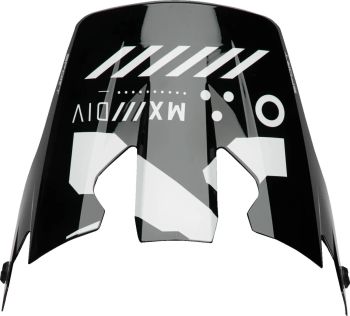 VISOR REFLEX SPRT STRIKE BK/RD