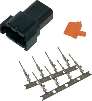 CONN KIT 8POS 74108-98BK