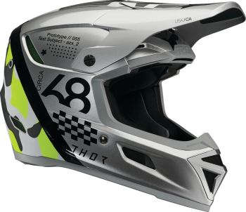 HELMET REFLEX SPORT RIOT GY/AC