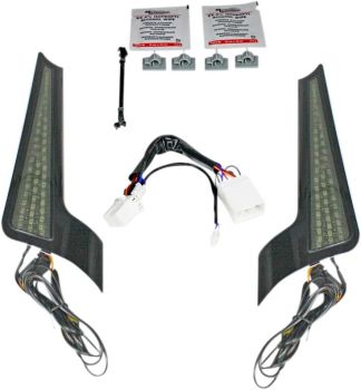 LIGHT FASCIA 06-09BLK/SMK