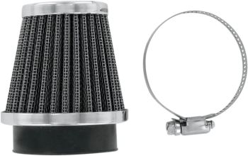 AIR FILTER CHROME END 54MM