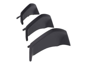 horn cover grill piece / trim set Power1 matt black for Vespa Primavera, Sprint 2016-