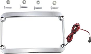 PLATE RING 200 LIGHTED - CHROM