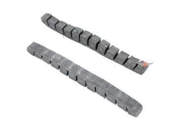 Damping rubber black 190mm for Zündapp, CS, CX, Hai, GTS, KS