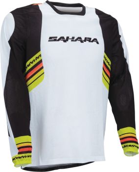 JERSEY SAHARA WHITE/BLACK XS