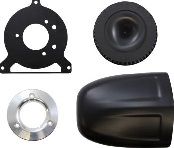 AIR FILTER P-FLO BLK DRSR