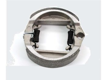 Brake pads 80x18mm for Puch Maxi, Zündapp ZR 444, Kreidler Flory, MF 22, 32, 2, KTM, DKW, Rixe, Sachs moped, moped, mokick, Honda Camino PA 50
