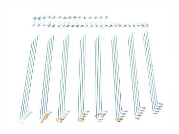 Chrome spokes 2.9mm x 160mm for Puch, Monza