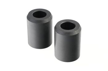 CRASHBAR END CAP RUBBER BLACK