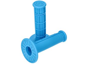 handlebar rubber grip set ProTaper Neon Grips neon blue