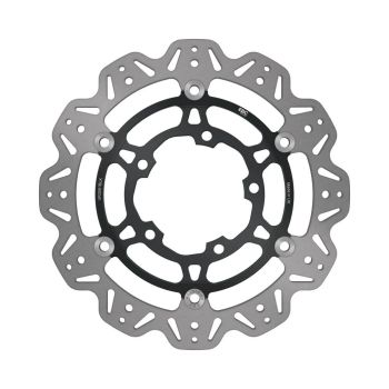 BRAKE RTR FLT VEE WAVE BLK FR