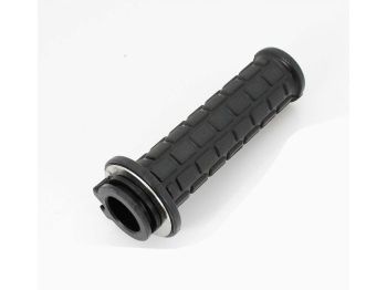 Throttle grip rubber 120mm black for Kreidler Florett RS, RMC, Zündapp GTS, KS, Hercules, DKW, KTM Mokick, KKR