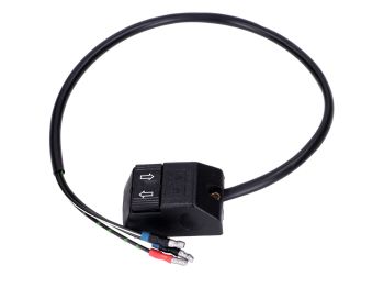 Turn signal switch with cable 490mm for Kreidler Florett RS, RMC, Ty