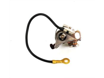 Ignition contact with cable for Zündapp Bergsteiger M 25, 50, R 50 scooter, Automatic moped, ZA, ZB, ZD, TS, ZR, CS, CX, Hai, GTS, C, Kreidler Florett, Flory, Hercules MX 1, Prima, Puch moped