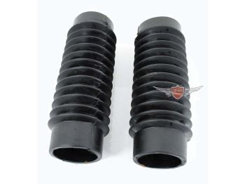 Fork gaiter rubber 40/45mm 155mm black for Yamaha RD 50, 80, FS 1
