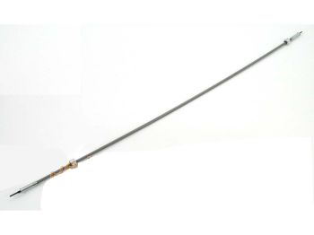 Speedometer cable gray 600 mm thread M10 square 2mm for moped