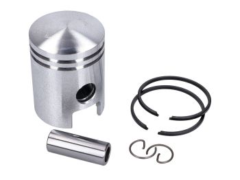 Piston set aluminum 39mm 12mm piston pin 53mm for Hercules, Miele, DKW, Rixe, Gritzner, Göricke, Bauer