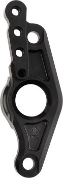 BLOCK REAR SWINGARM PIVOT M8 TOURING BLACK ANO