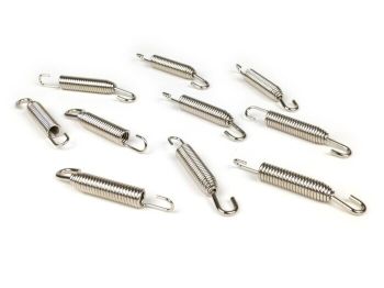 Exhaust spring set -BGM ORIGINAL- stainless steel (10 pcs) - 70mm