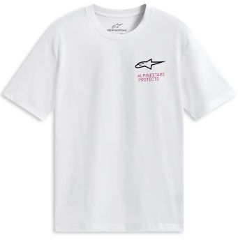 TEE SS CSF POP HELMET WHITE XL