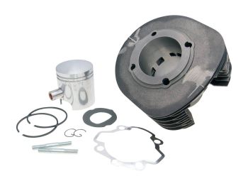 cylinder kit Polini cast iron sport 225cc 18mm piston pin for Ape P501, P601, Vespa Car