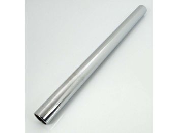 Seat tube 22.2mm 300mm chrome for moped, moped, mokick