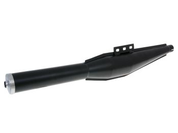 exhaust black lacquered for Puch Maxi N Offroad / Cross