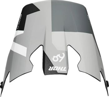 VISOR R-SPORT CRBN BRAVE GY/WH