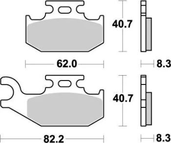 BRAKE PAD NITRO