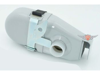 Air filter box complete with holder gray for Hercules, Miele, DKW, KTM