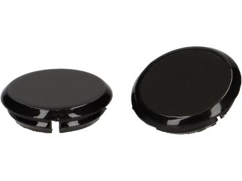 cover cap set mirror holes Moto Nostra, Nero Convinto (98/A) for Vespa GTS 125 Keyless Vespa GTS 300 HPE Keyless