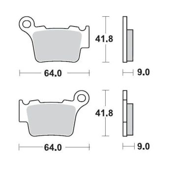 BRAKE PAD NITRO SPORT