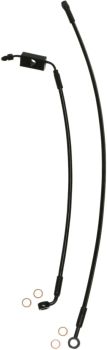 LINE BRAKE FRONT XR BLK