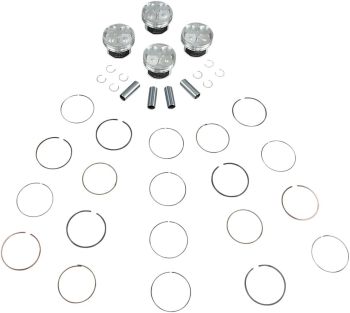 PISTON KIT R6 4V DOMED