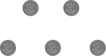 VALVE SHIM 5PK 7.48X2.40