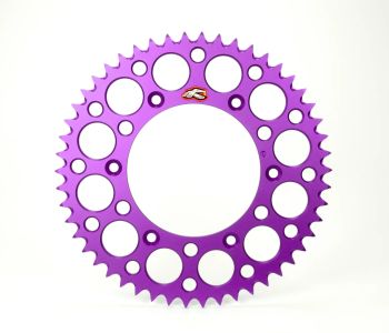 SPROCKET REAR 428 49T PURPLE U