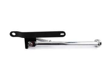 Side stand steel 340mm chrome black for Zündapp C 50 Sport, GTS, KS, CS, CX