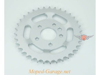 Sprocket 35 teeth silver for Puch, MS, MV, VS