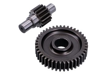 Gearbox secondary HTQ 15/41 with fit Ø17mm for Piaggio Skipper 125cc, Gilera Runner 125cc, Italjet Dragster 125cc